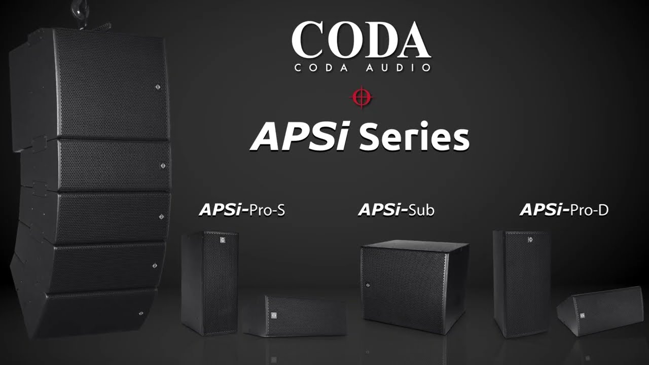 CODA Audio推出APSi-Pro产品系列