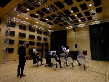 CODA Audio开放Space Hub沉浸式系统演示设施